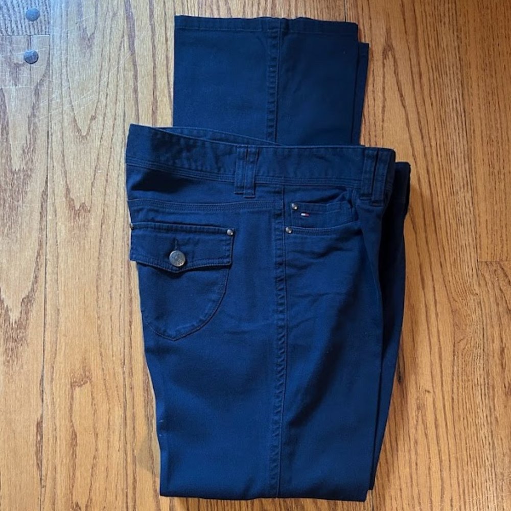 Women's Tommy Hilfiger Indigo Boot Cut Jeans, Size 10